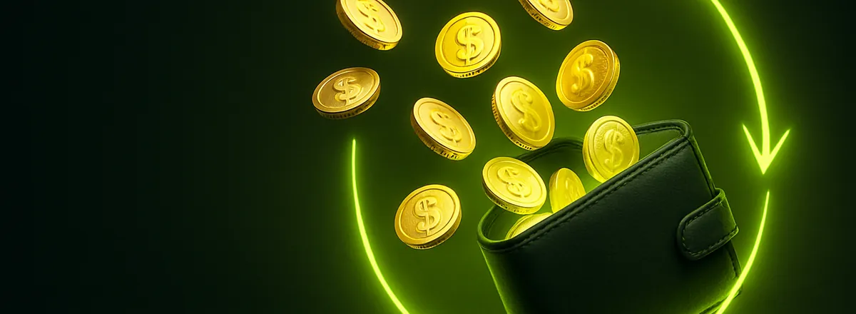 Create your account and check the 20% cashback on the official site